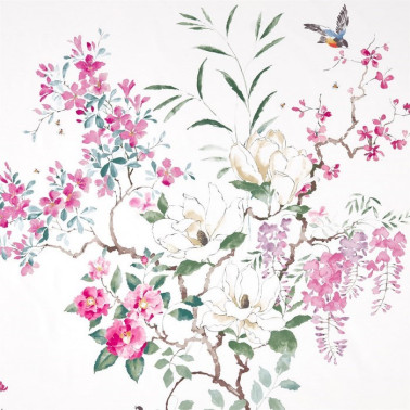 Tessuti DWAP226292 MAGNOLIA & BLOSSOM Blossom-Leaf Sanderson
