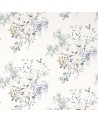 Dekostoff DWAP226293 MAGNOLIA & BLOSSOM Mineral-Teal Sanderson