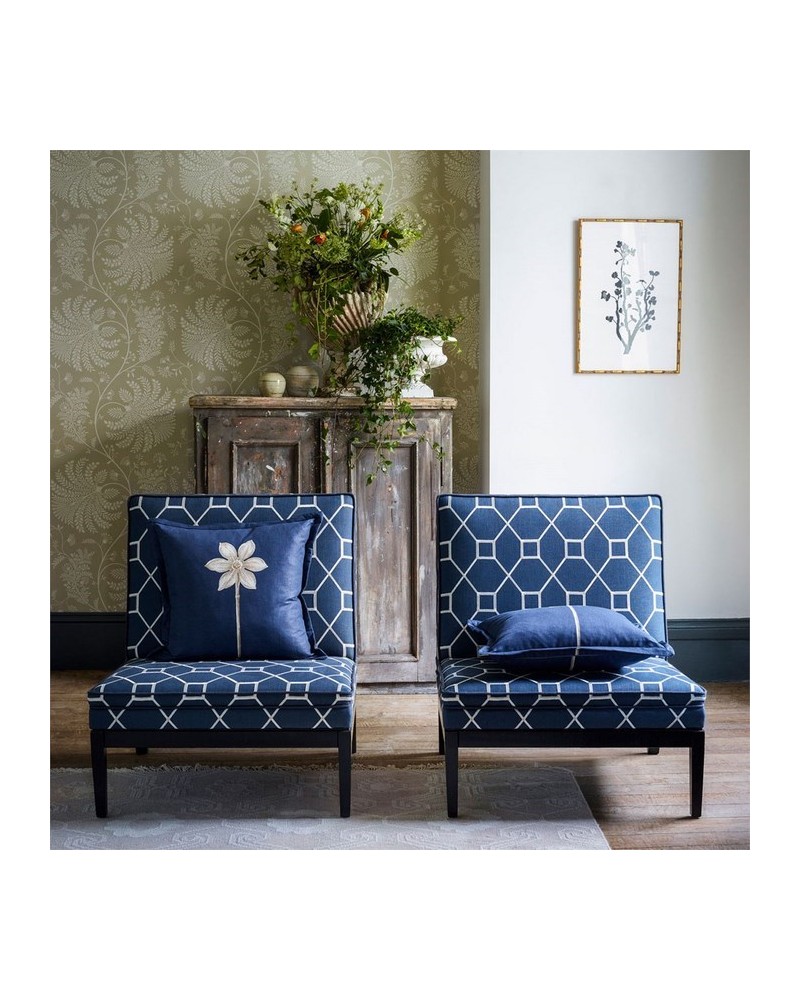 Fabric DART236356 BAROQUE TRELLIS Sanderson