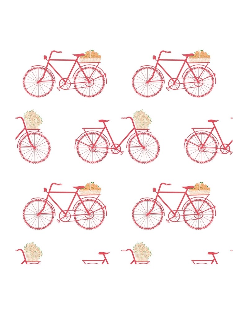 Papier peint GDW-5435-001 Bicicletas Rosa - GASTON Y DANIELA Papier peint GDW-5435-001 Bicicletas Rosa - GASTON Y DANIELA