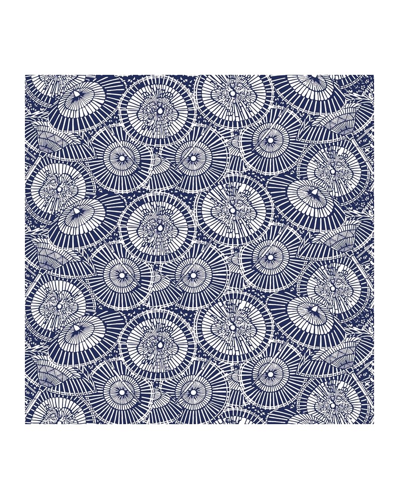 Carta da Parati GDW-5436-004 Sombrillas Navy - GASTON Y DANIELA Carta da Parati GDW-5436-004 Sombrillas Navy - GASTON Y DANIELA