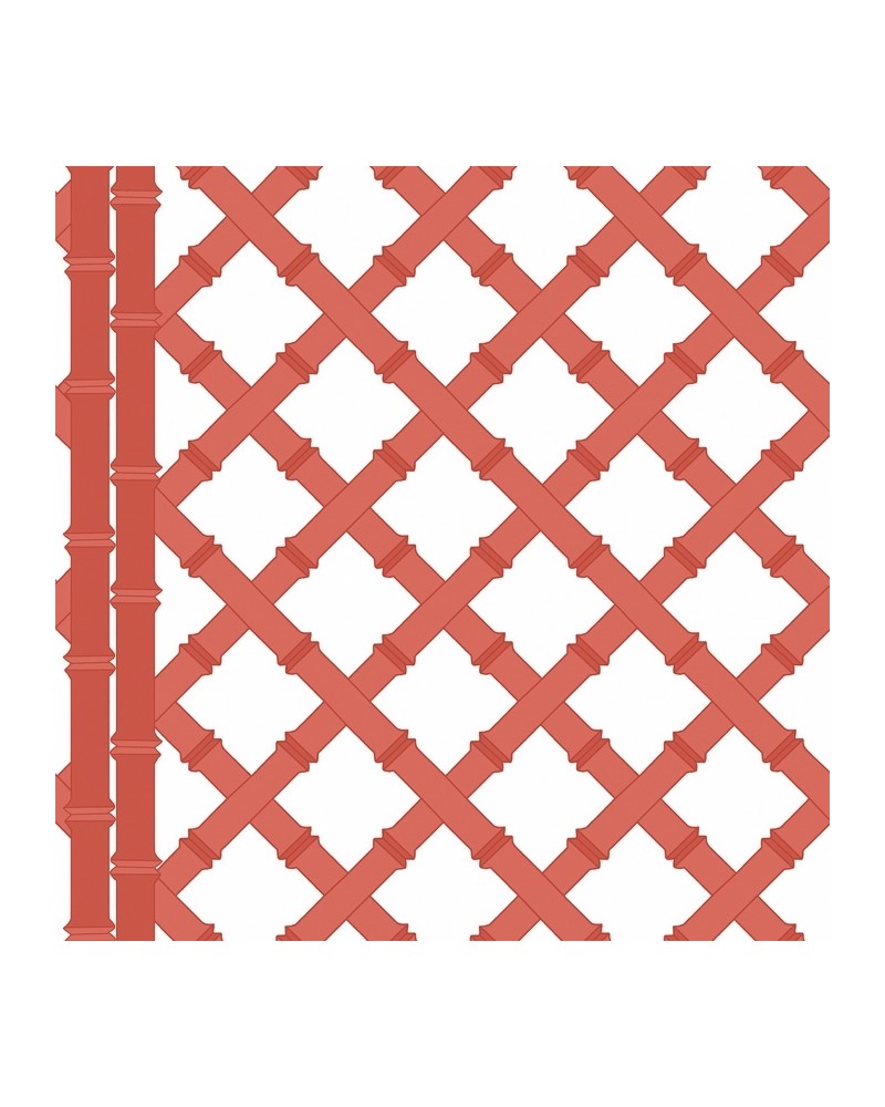 Papier peint GDW-5455-003 Trellis Blanco-Pomelo - GASTON Y DANIELA Papier peint GDW-5455-003 Trellis Blanco-Pomelo - GASTON Y DANIELA