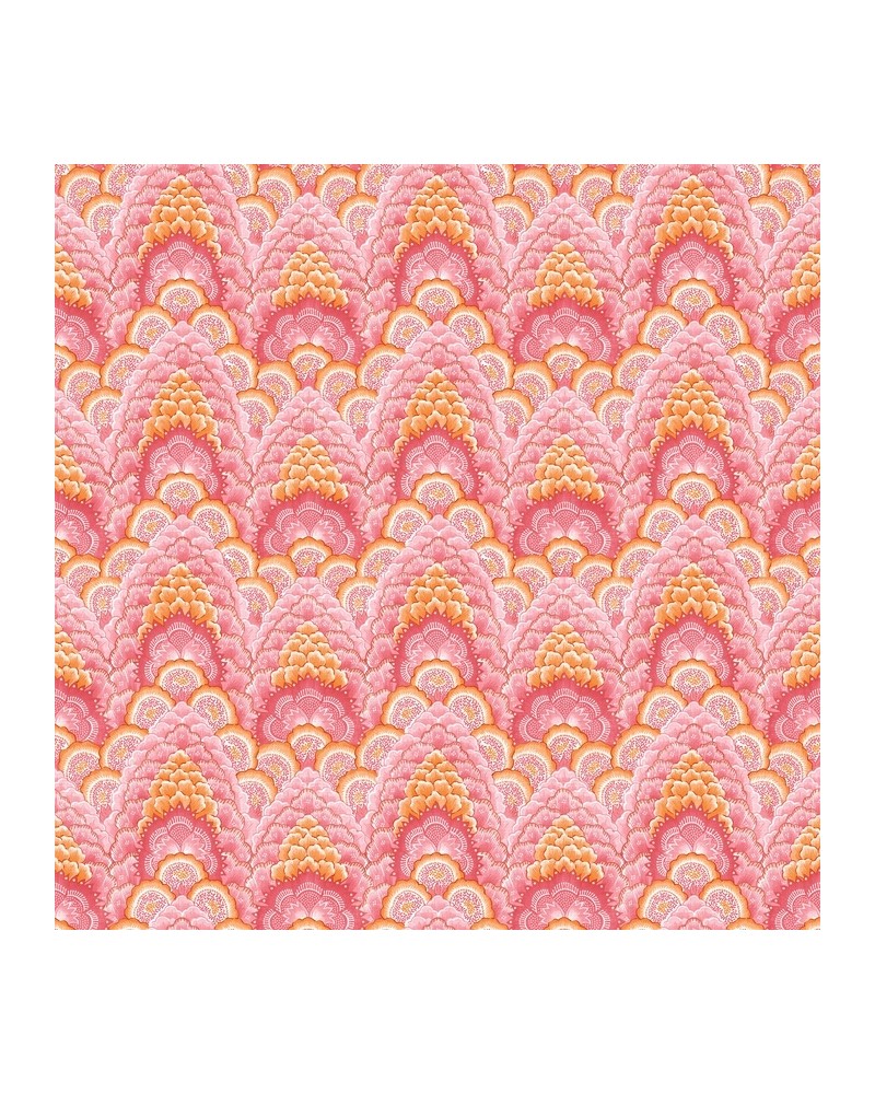 Papel de parede GDW-5447-003 Ganges Rosa-Naranja - GASTON Y DANIELA Papel de parede GDW-5447-003 Ganges Rosa-Naranja - GASTON Y DANIELA