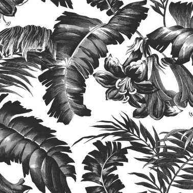 Carta da Parati GDW-5449-005 Plantation Negro - GASTON Y DANIELA
