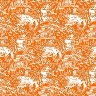 Papel Pintado GDW-5450-003 Olimpo Naranja - GASTON Y DANIELA