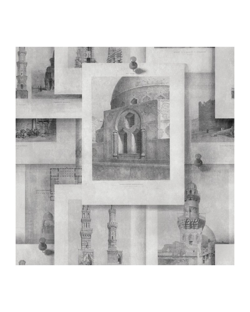 Papel de parede ARABIAN MONUMENTS NEUTRAL WP20074 - MIND THE GAP Papel de parede ARABIAN MONUMENTS NEUTRAL WP20074 - MIND THE GAP