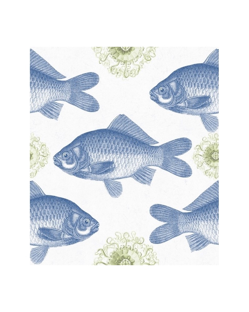 Tapete FISH BLUE WP20009 - MIND THE GAP Tapete FISH BLUE WP20009 - MIND THE GAP