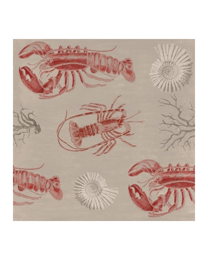 Papel Pintado LOBSTER TAUPE WP20013 - MIND THE GAP Papel Pintado LOBSTER TAUPE WP20013 - MIND THE GAP