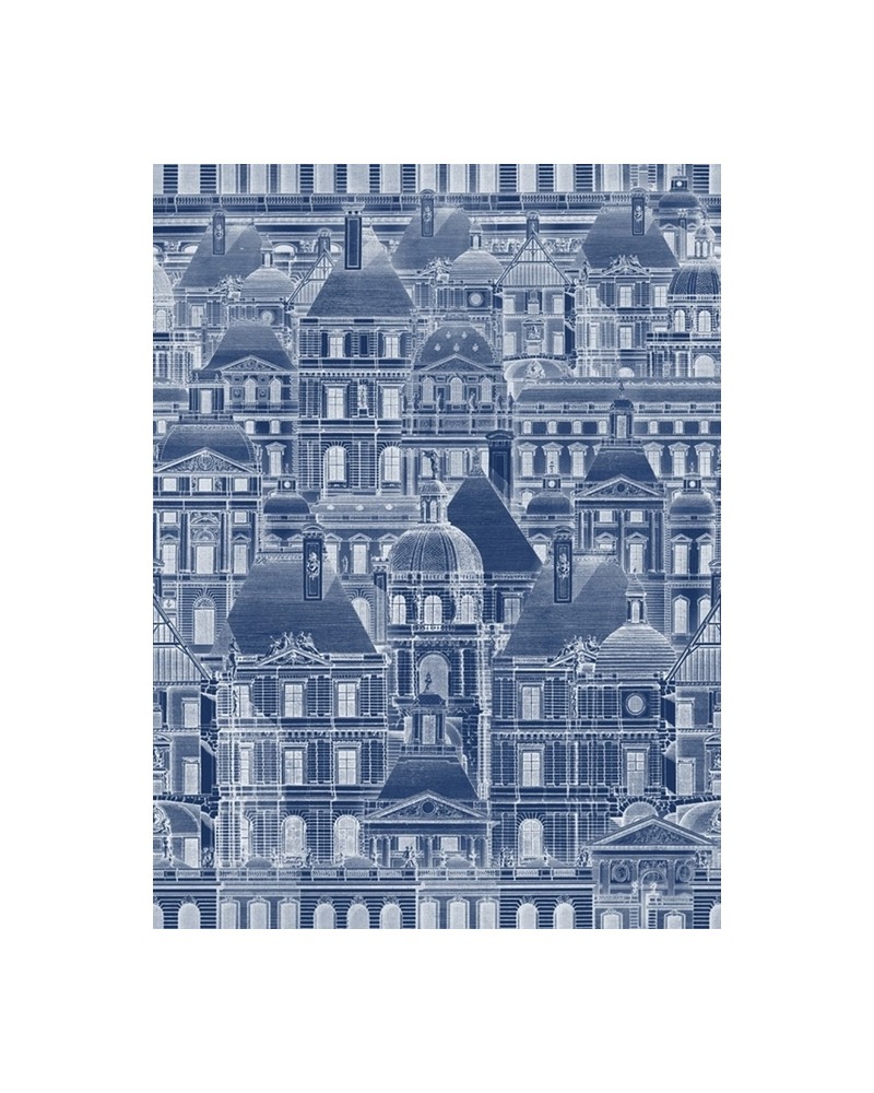 Papel de parede LOUVRE BLUE WP20021 - MIND THE GAP Papel de parede LOUVRE BLUE WP20021 - MIND THE GAP