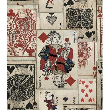 Carta da Parati PLAYCARDS WP20019 - MIND THE GAP