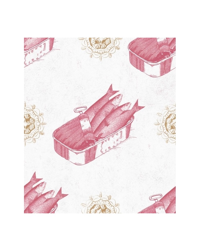 Papel de parede SARDINES RED WP20011 - MIND THE GAP Papel de parede SARDINES RED WP20011 - MIND THE GAP