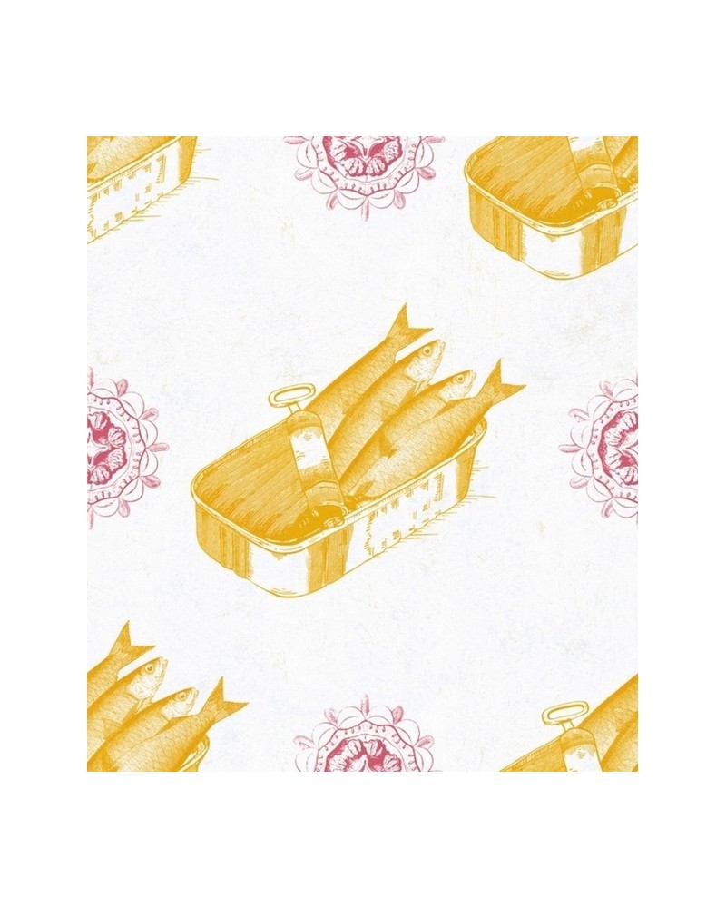 Papel de parede SARDINES YELLOW WP20010 - MIND THE GAP