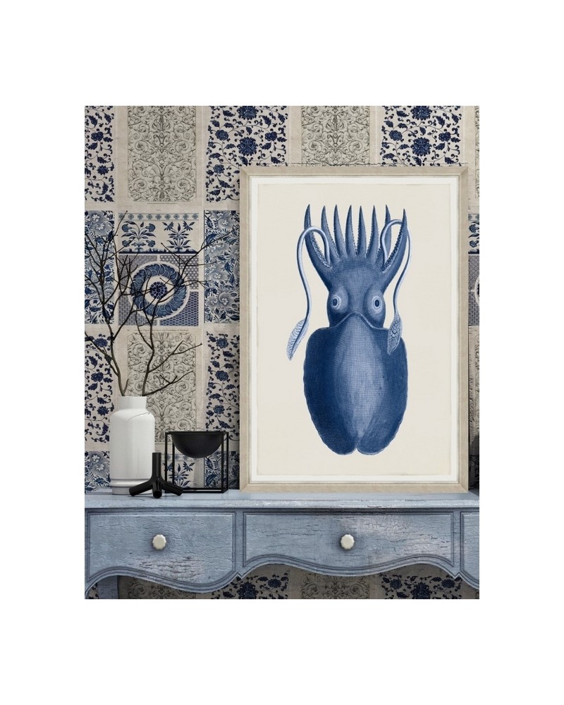 Papier peint CHINESE PATTERN BLUE WP20051 - MIND THE GAP