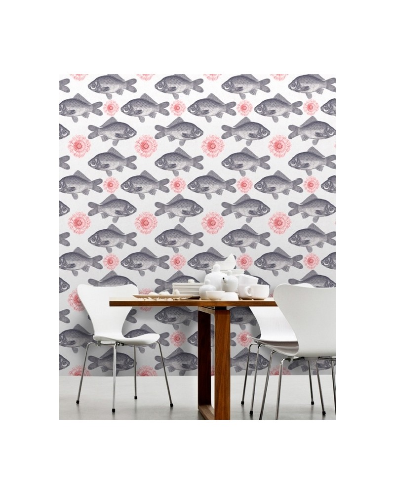 Papel Pintado FISH NEUTRAL WP20008 - MIND THE GAP