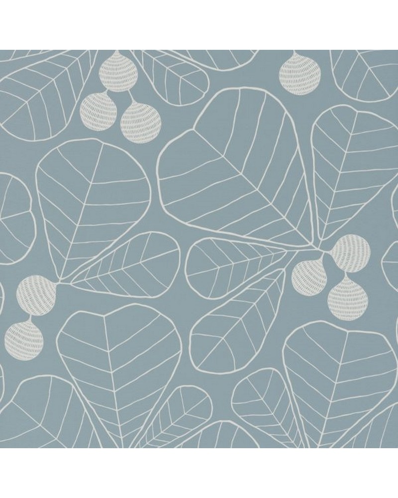 Carta da Parati MISP1197 GREAT LEAF PRUSSIAN - MISSPRINT Carta da Parati MISP1197 GREAT LEAF PRUSSIAN - MISSPRINT