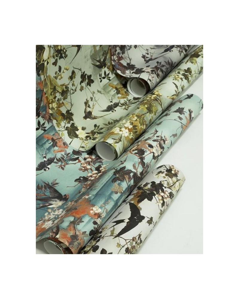 Papier peint HIRONDELLES - PRINTEMPS 3306-01 - JEAN PAUL GAULTIER