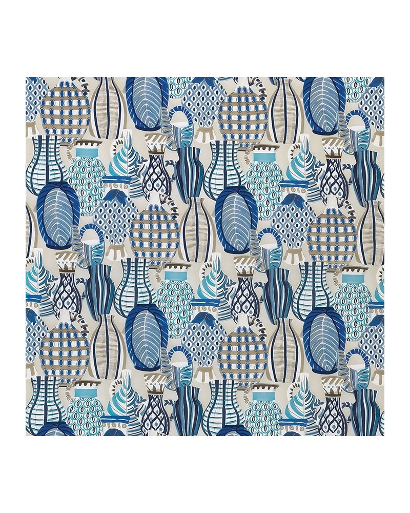 Fabric COLLIOURE NCF4290-04 NINA CAMPBELL Fabric COLLIOURE NCF4290-04 NINA CAMPBELL