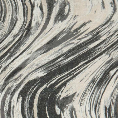Tessuti F1087-01 AGATA CHARCOAL GOLD CLARKE & CLARKE