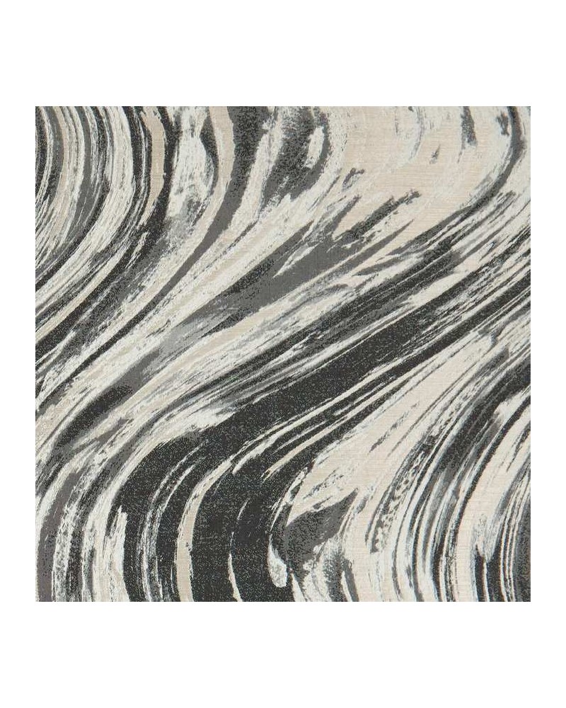 Dekostoff F1087-01 AGATA CHARCOAL GOLD CLARKE & CLARKE Dekostoff F1087-01 AGATA CHARCOAL GOLD CLARKE & CLARKE