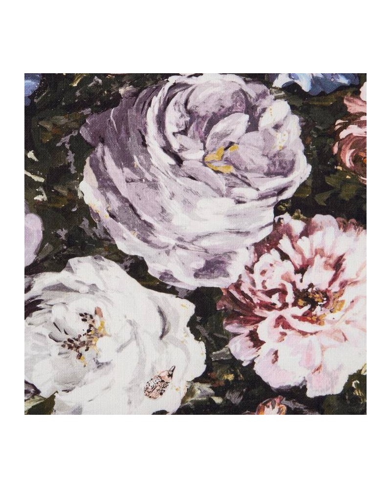 Fabric F1088-03 FLORETTA HEATHER EBONY CLARKE & CLARKE Fabric F1088-03 FLORETTA HEATHER EBONY CLARKE & CLARKE