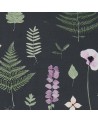 Fabric F1089-03 HERBARIUMM HEATHER EBONY CLARKE & CLARKE