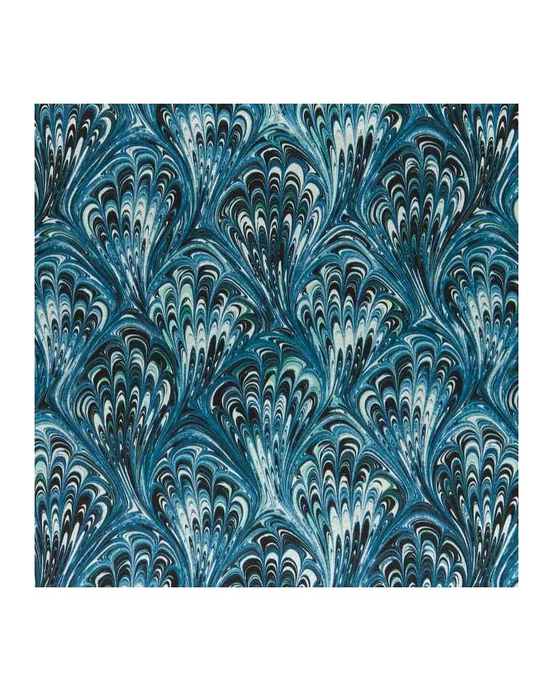 Tissus F1094-04 PAVONE TEAL CLARKE & CLARKE Tissus F1094-04 PAVONE TEAL CLARKE & CLARKE