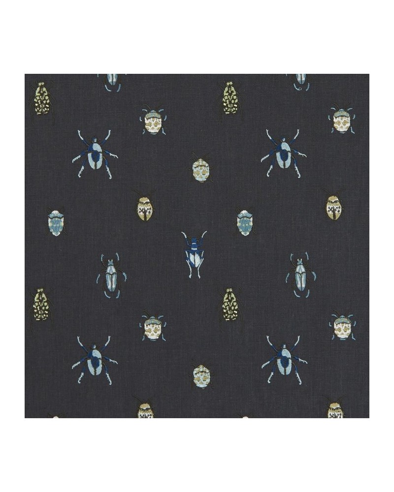 Tissus F1095-02 BEETLE MINERAL CLARKE & CLARKE Tissus F1095-02 BEETLE MINERAL CLARKE & CLARKE