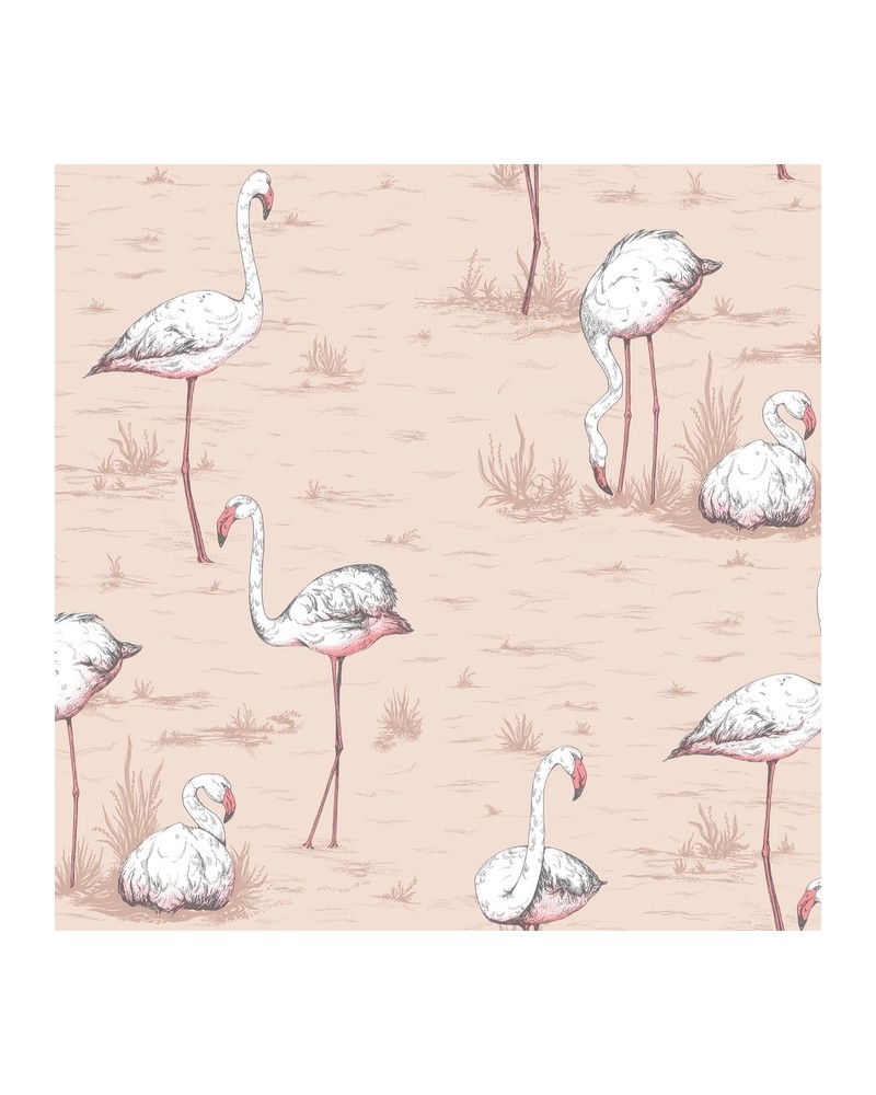 Papel Pintado 112-11039 FLAMINGOS - COLE and SON Papel Pintado 112-11039 FLAMINGOS - COLE and SON