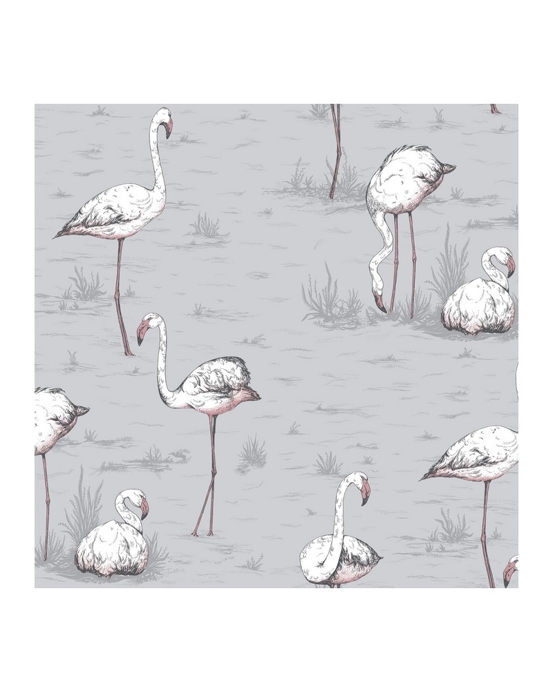 Papier peint 112-11040 FLAMINGOS - COLE and SON Papier peint 112-11040 FLAMINGOS - COLE and SON