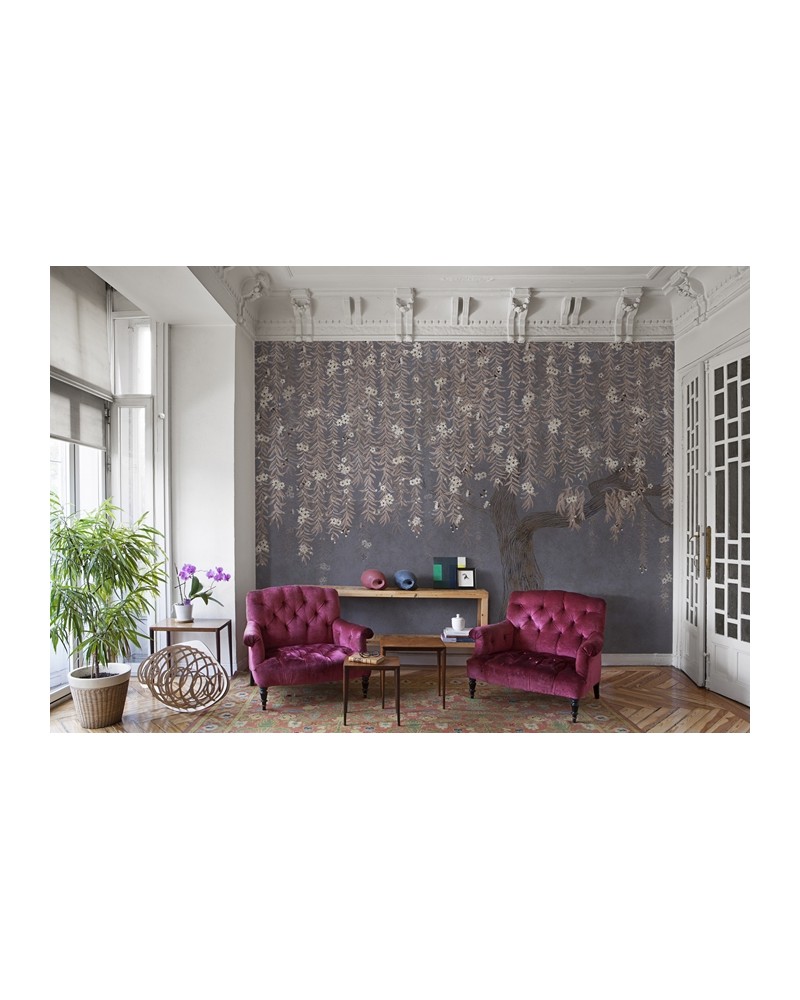 Papier peint 6600088 CORA WINTER MURAL - COORDONNE