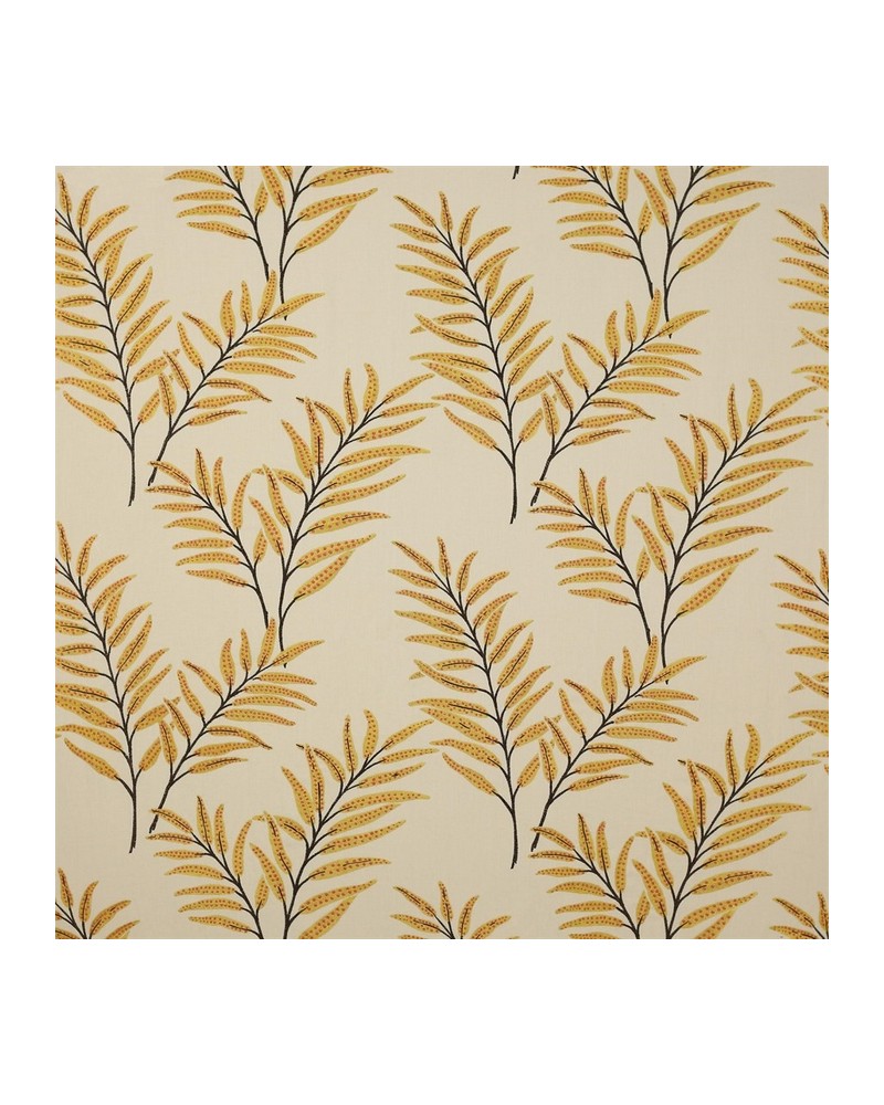 Tessuti J915F-01 HAYWOOD LEAF Gold JANE CHURCHILL Tessuti J915F-01 HAYWOOD LEAF Gold JANE CHURCHILL