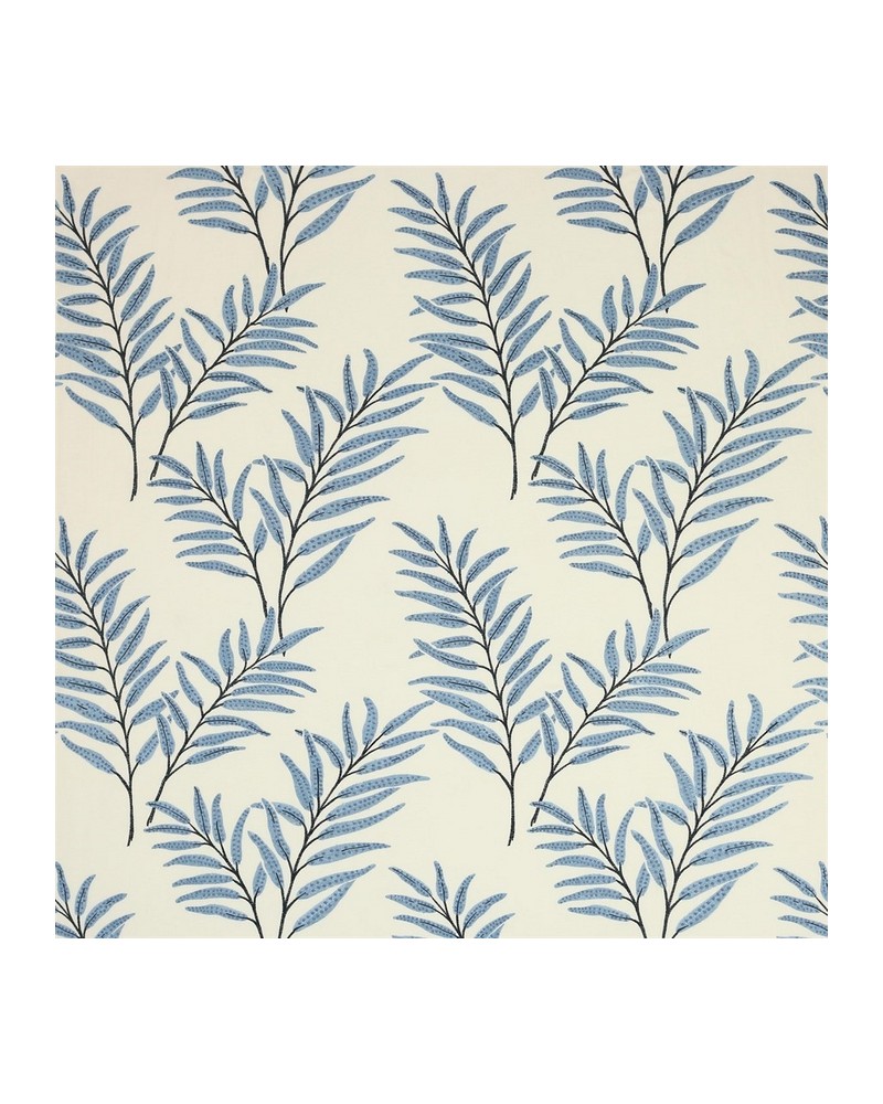 Tessuti J915F-03 HAYWOOD LEAF Blue JANE CHURCHILL Tessuti J915F-03 HAYWOOD LEAF Blue JANE CHURCHILL