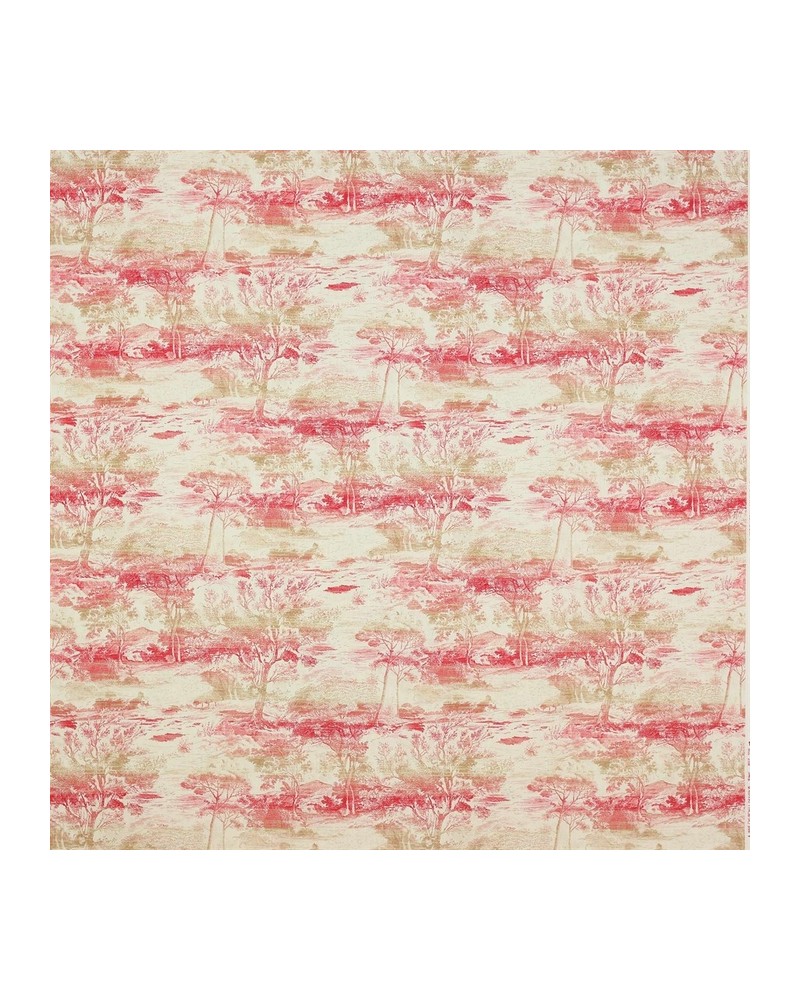 Fabric J924F-01 EDEN Red JANE CHURCHILL Fabric J924F-01 EDEN Red JANE CHURCHILL