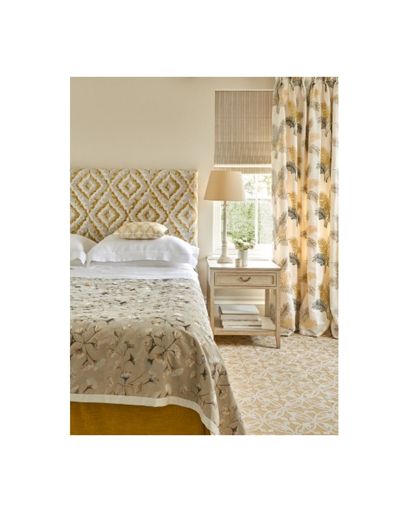 Fabric J913F-03 GINKGO Gold JANE CHURCHILL