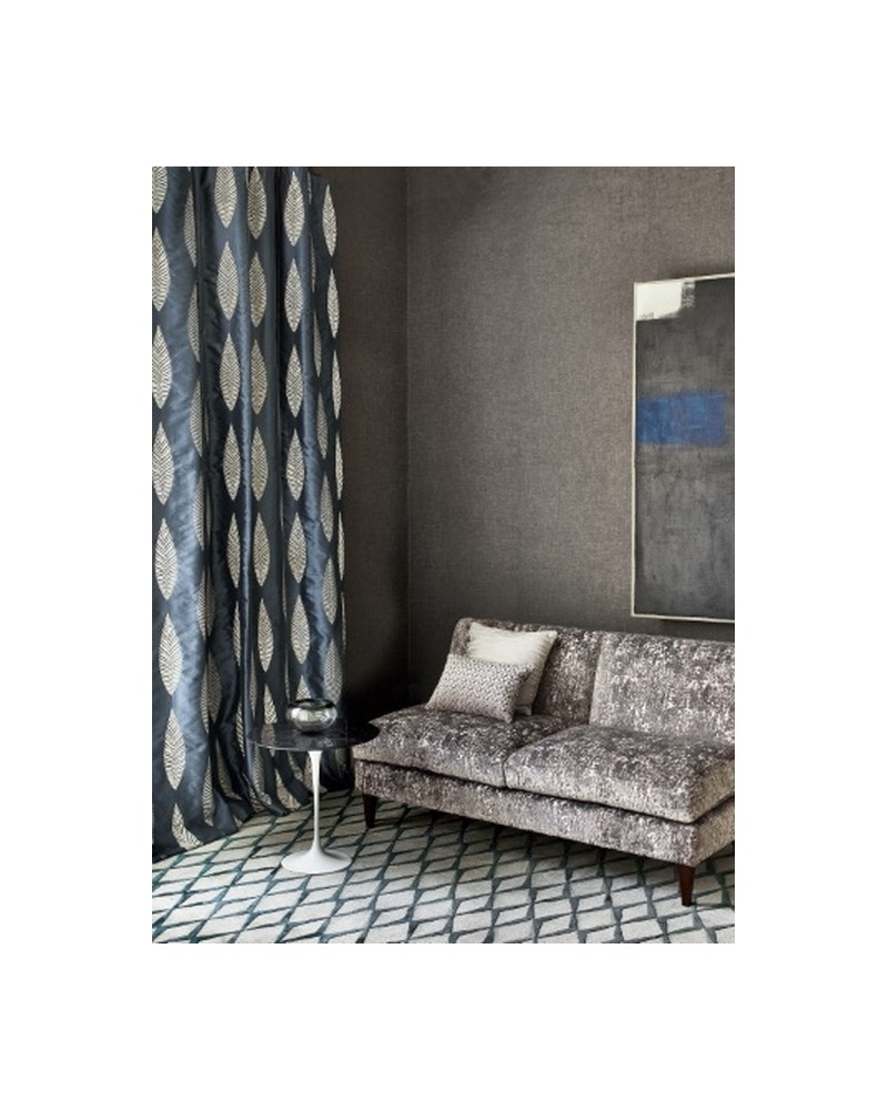 Fabric J940F-03 SILVA Gold-Grey JANE CHURCHILL