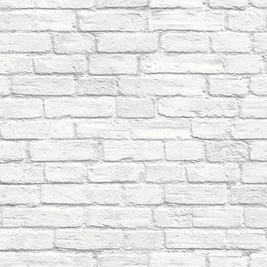 Papel Pintado OY35307 WHITE BRICK - WALLQUEST