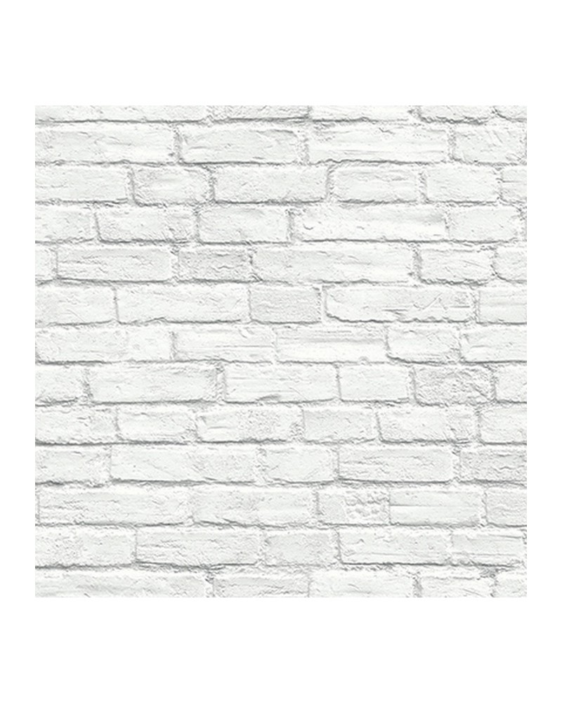 Papel de parede OY35307 WHITE BRICK - WALLQUEST Papel de parede OY35307 WHITE BRICK - WALLQUEST