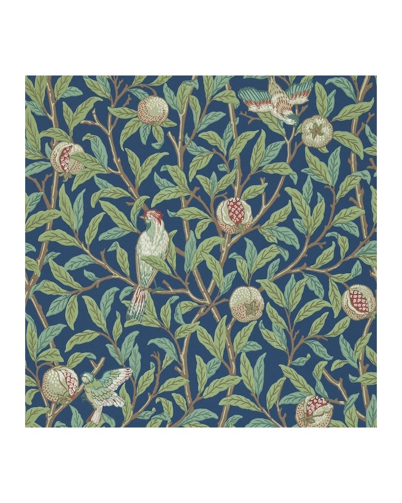 Papier peint DMCR216454 BIRD & POMEGRANATE - MORRIS CO Papier peint DMCR216454 BIRD & POMEGRANATE - MORRIS CO
