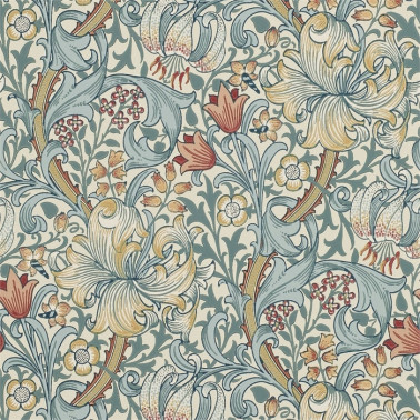 Papier peint DMCR216461 GOLDEN LILY - MORRIS CO