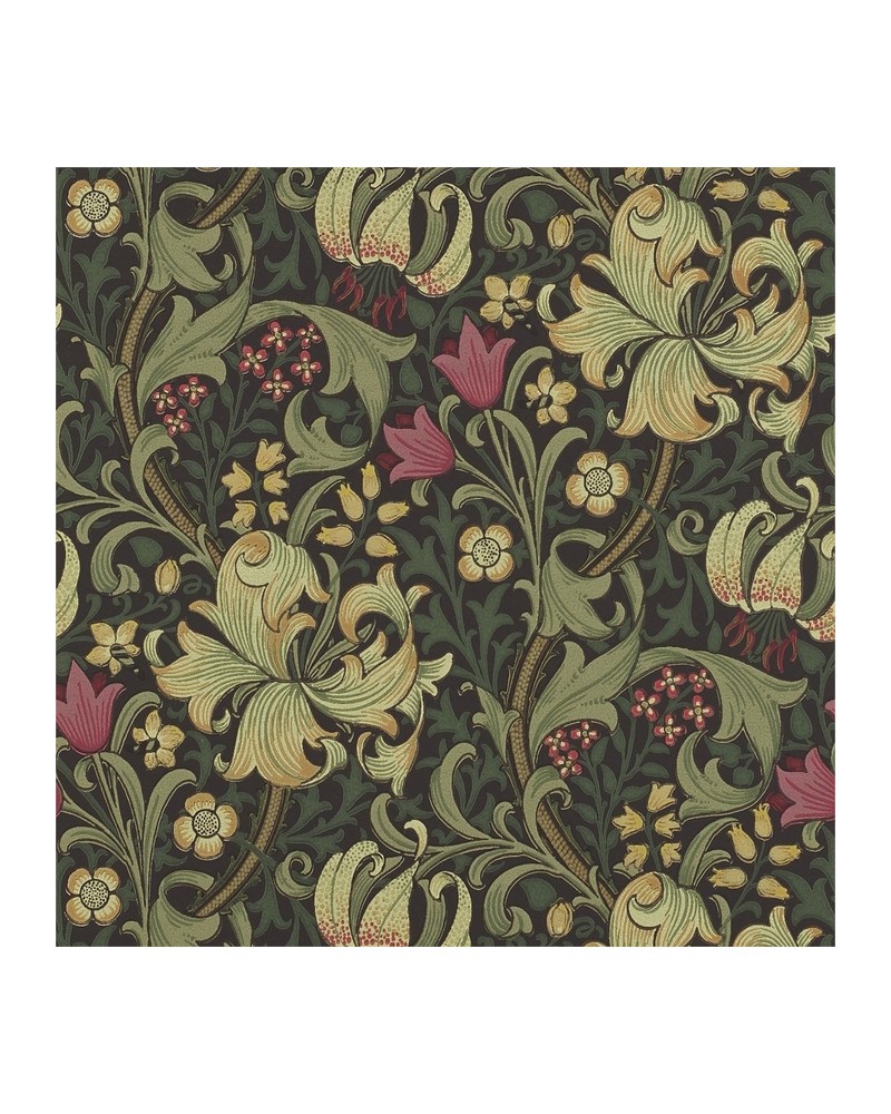 Tapete DMCR216463 GOLDEN LILY - MORRIS CO Tapete DMCR216463 GOLDEN LILY - MORRIS CO