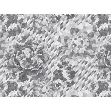 Carta da Parati R13081-8 CONCRETE ROSES - REBEL WALLS