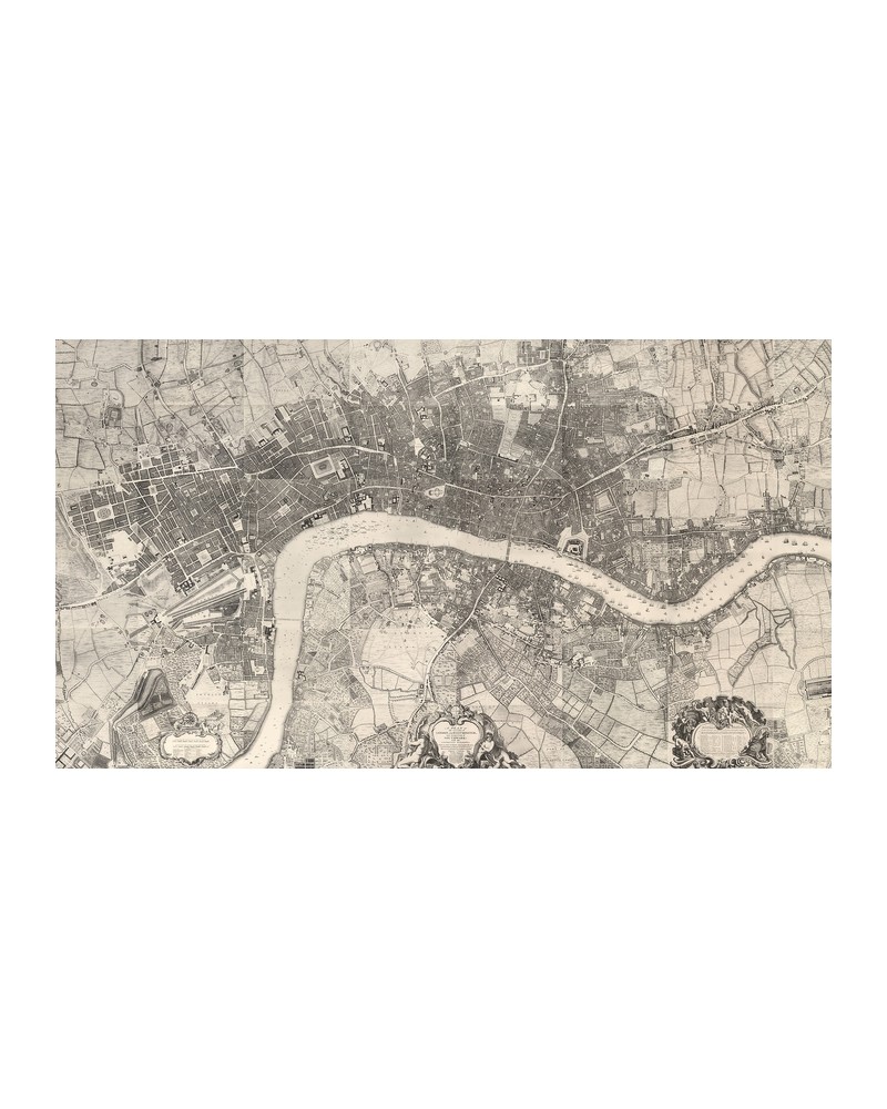 Papel de parede NO 5 - Maps R13781 - REBEL WALLS Papel de parede NO 5 - Maps R13781 - REBEL WALLS