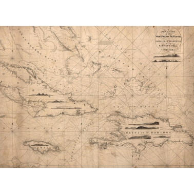Papel Pintado NO 5 - Maps R13791 - REBEL WALLS