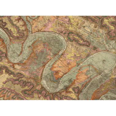 Papel Pintado NO 5 - Maps R13801 - REBEL WALLS