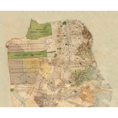 Papel Pintado NO 5 - Maps R13821 - REBEL WALLS