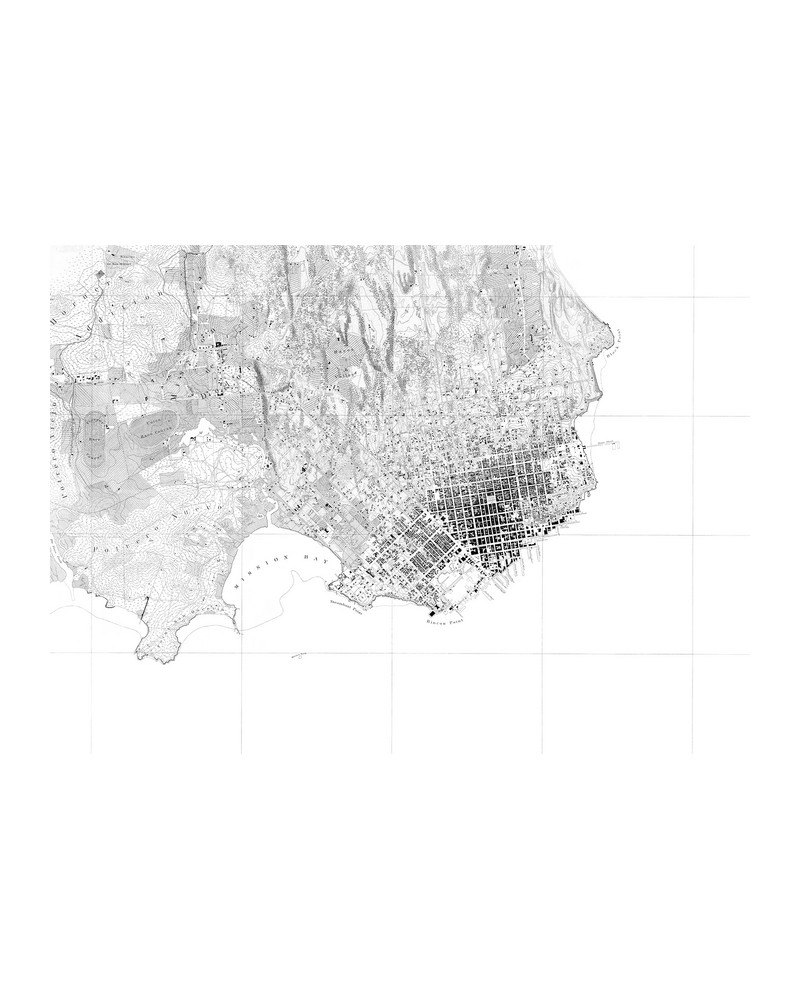 Tapete NO 5 - Maps R13841 - REBEL WALLS Tapete NO 5 - Maps R13841 - REBEL WALLS