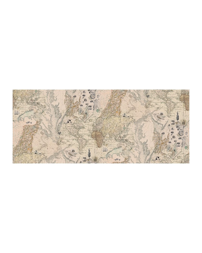 Papier peint NO 5 - Maps R13861 - REBEL WALLS Papier peint NO 5 - Maps R13861 - REBEL WALLS