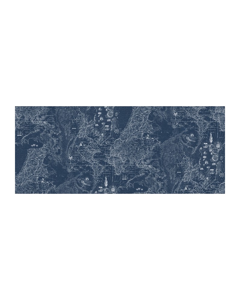 Papier peint NO 5 - Maps R13862 - REBEL WALLS Papier peint NO 5 - Maps R13862 - REBEL WALLS