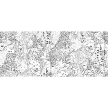 Papel Pintado NO 5 - Maps R13863 - REBEL WALLS