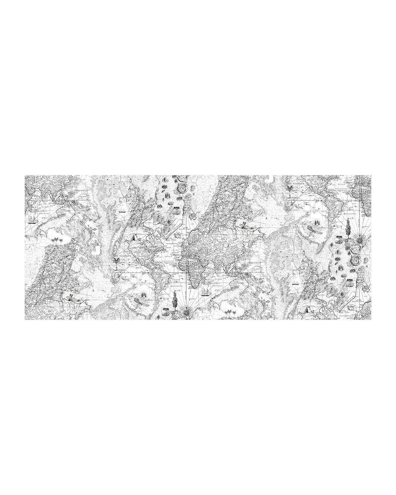 Papel de parede NO 5 - Maps R13863 - REBEL WALLS Papel de parede NO 5 - Maps R13863 - REBEL WALLS